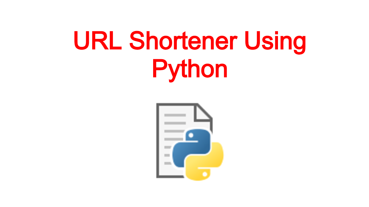 URL-Shortener-Using-Python