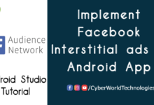 Implement Facebook Interstitial ads in Android App
